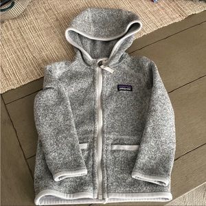 Toddler Better Sweater Fleece Patagonia Gray Jacket 2T 24 Months